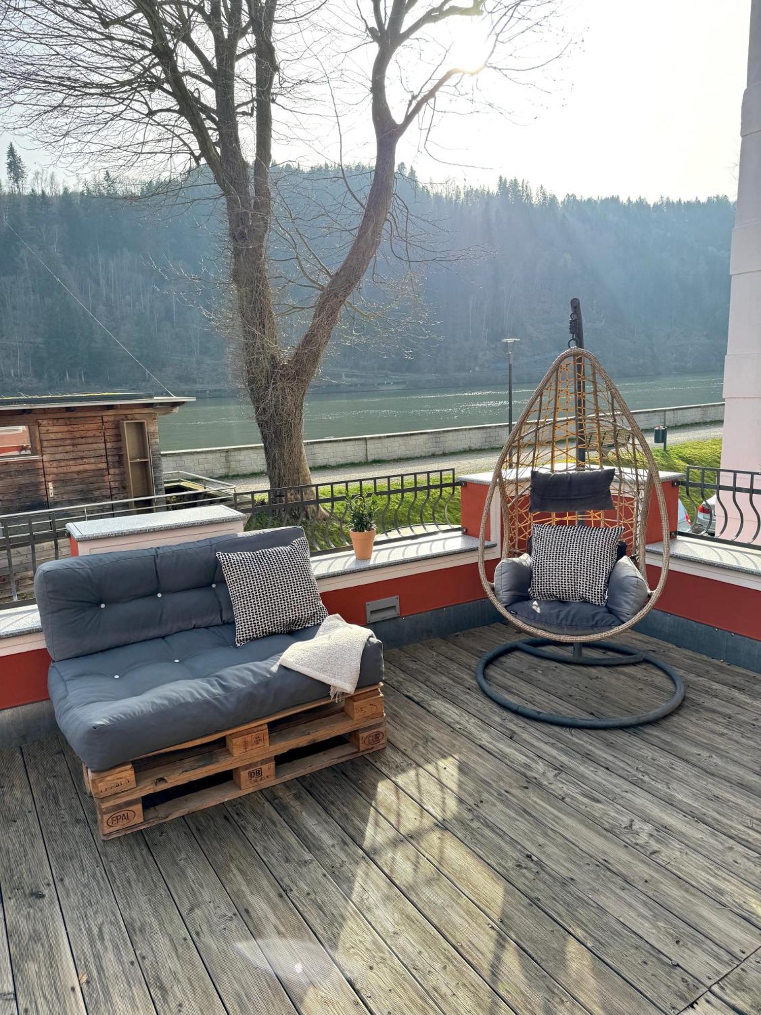 Terrassenwohnung Mit Donaublick Appartement Obernzell